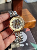 Fossil Men’s Automatic Stainless Steel Beige Dial 40mm Watch ME3075