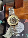 Fossil Men’s Automatic Stainless Steel Beige Dial 40mm Watch ME3075