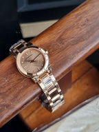 Burberry BU9215 Heritage Rose Gold Swiss Made Womens Watch