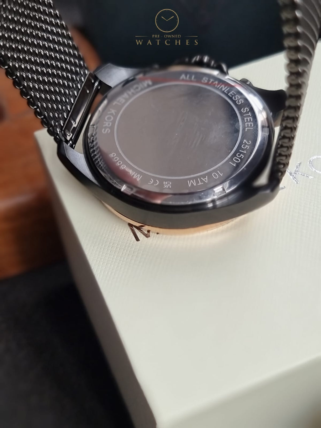 Michael Kors Men's Brecken Quartz Watch with Stainless Steel Strap MK8868
