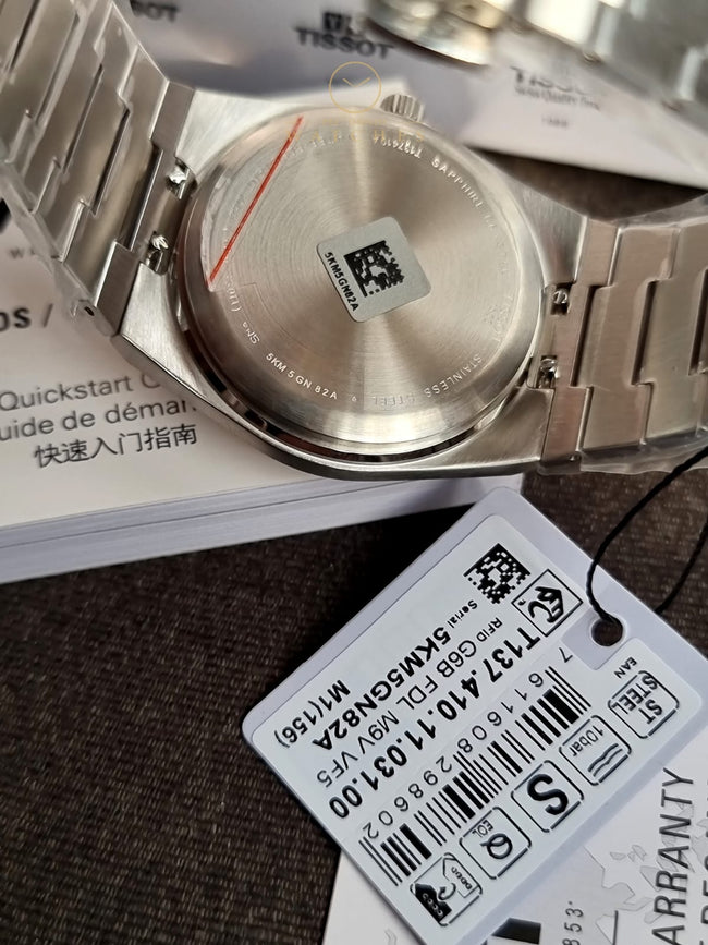 TISSOT  PRX Quartz Silver Dial Men's Watch Item No. T137.410.11.031.00 Main Image