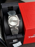 TISSOT PRX QTZ 35MM SS SILVER DIAL WOMEN'S WATCH T137.210.11.031.00