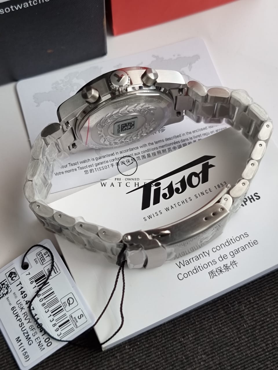 TISSOT  PR516 Chronograph Quartz Blue Dial Men's Watch Item No. T149.417.11.041.00