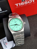 TISSOT PRX Women’s Quartz Swiss Made Silver Stainless Steel Light Green Dial 35mm Watch T137.210.11.091.00