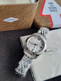 Fossil Women's Scarlette Mini Three-Hand Date, Stainless Steel Watch, ES4897