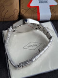 Fossil Women's Scarlette Mini Three-Hand Date, Stainless Steel Watch, ES4897