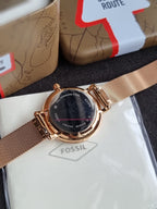 Fossil Women's Jacqueline Quartz Stainless Steel Three-Hand Watch