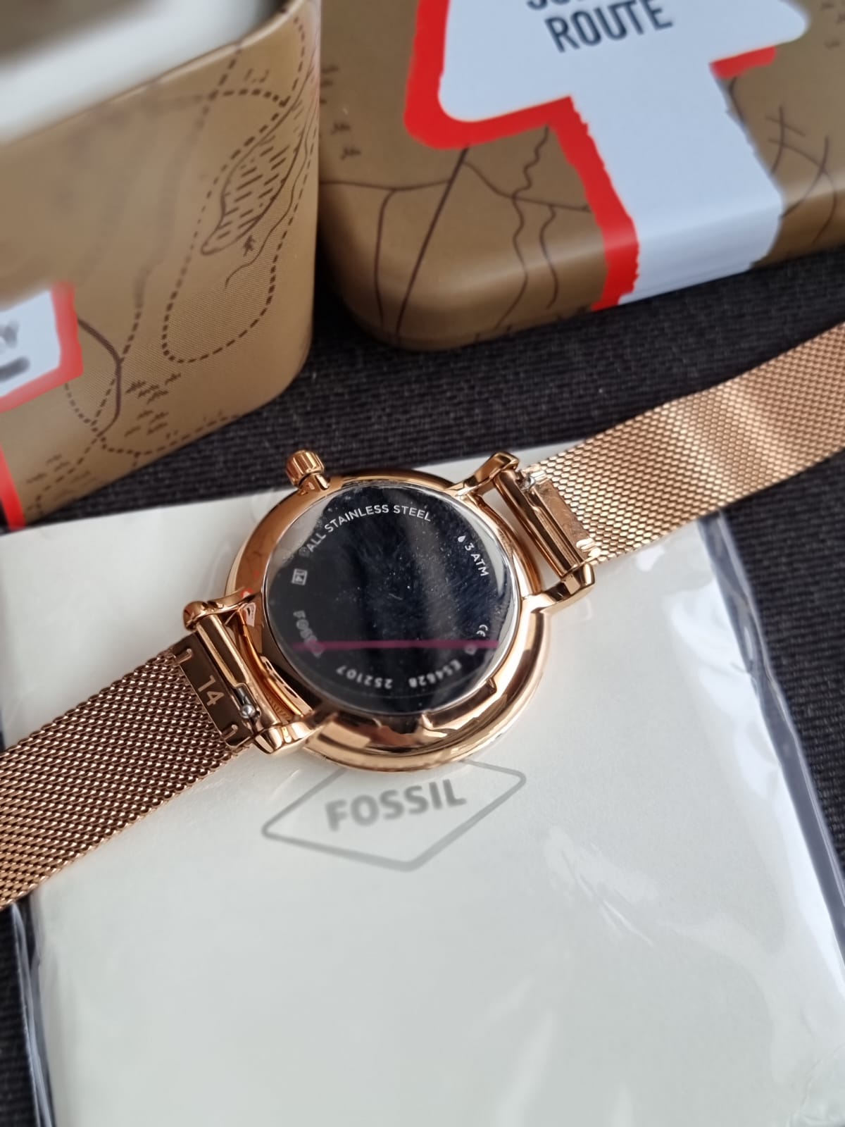 Fossil Women's Jacqueline Quartz Stainless Steel Three-Hand Watch