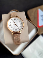 FOSSIL Jacqueline Quartz Silver Dial Ladies Watch ES4352