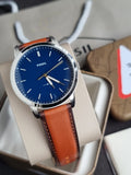 Fossil Men's Minimalist Stainless Steel Slim Casual Watch (Model: FS5304)