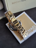 Michael Kors Women’s Quartz Stainless Steel Champagne Dial 39mm Watch MK5784