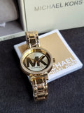 Michael Kors Women’s Quartz Stainless Steel Champagne Dial 39mm Watch MK5784