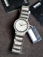 Rado Ladies R30936903 Centrix White Dial Diamonds Watch
