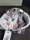 Guess Men’s Quartz Silver Stainless Steel Black Dial 43mm Watch GW0056G1