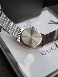 GuGucci Women’s Quartz Two Tone Stainless Steel Pink Mother Of Pearl Dial 27mm Watch YA126536