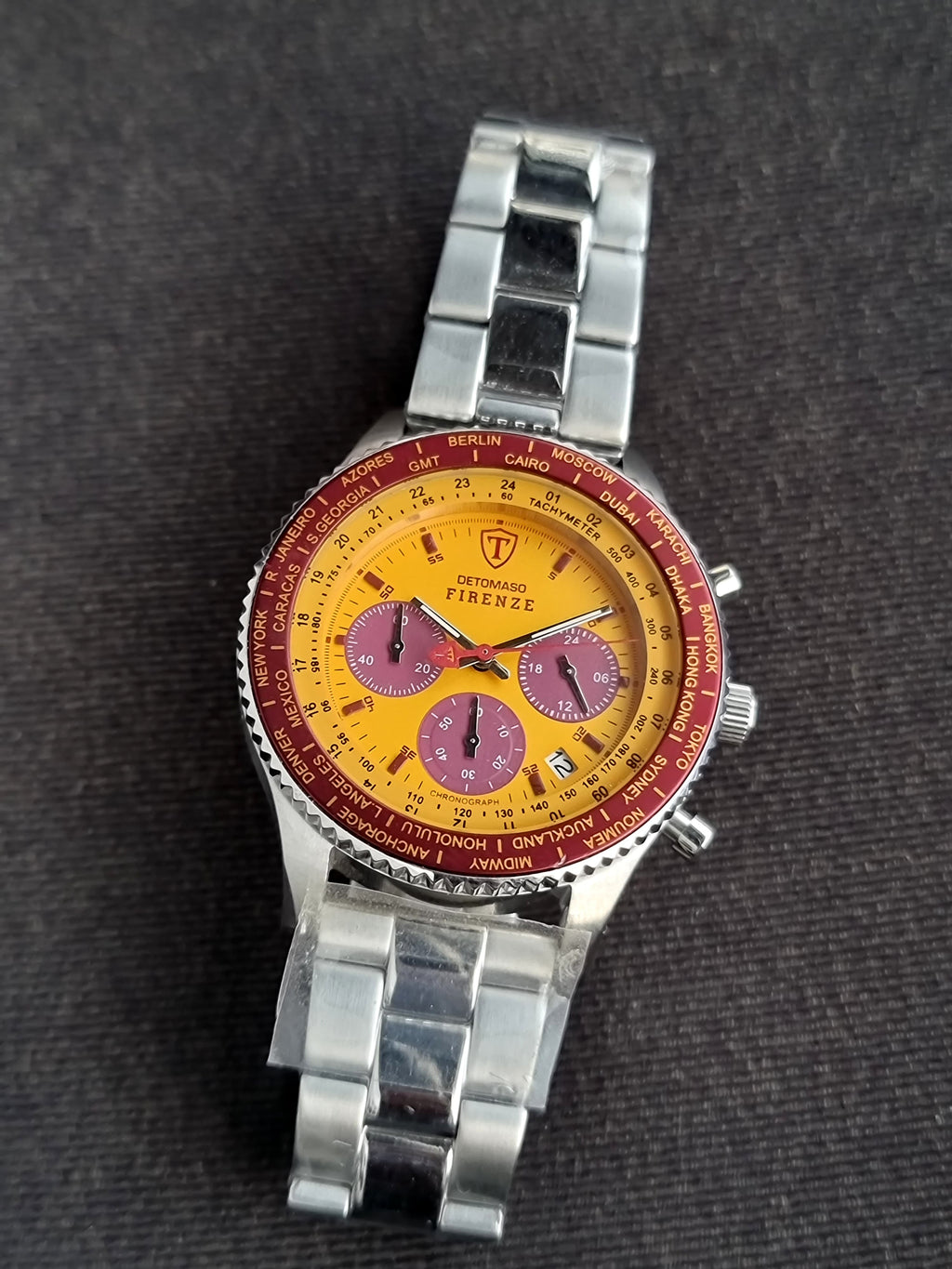 DETOMASO Firenze SL1624C(CH1) Gents Watch 42mm Quartz Watch