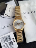 GUCCIG-Timeless Quartz Silver Dial Ladies Watch YA1265021