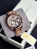 Lexington Rose Gold-Tone Watch MK7217