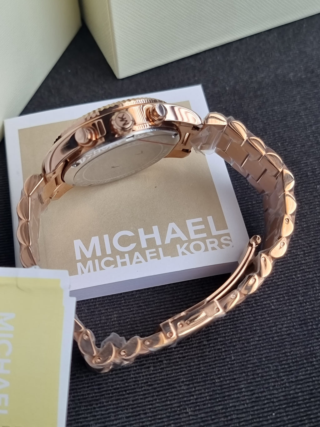 Lexington Rose Gold-Tone Watch MK7217