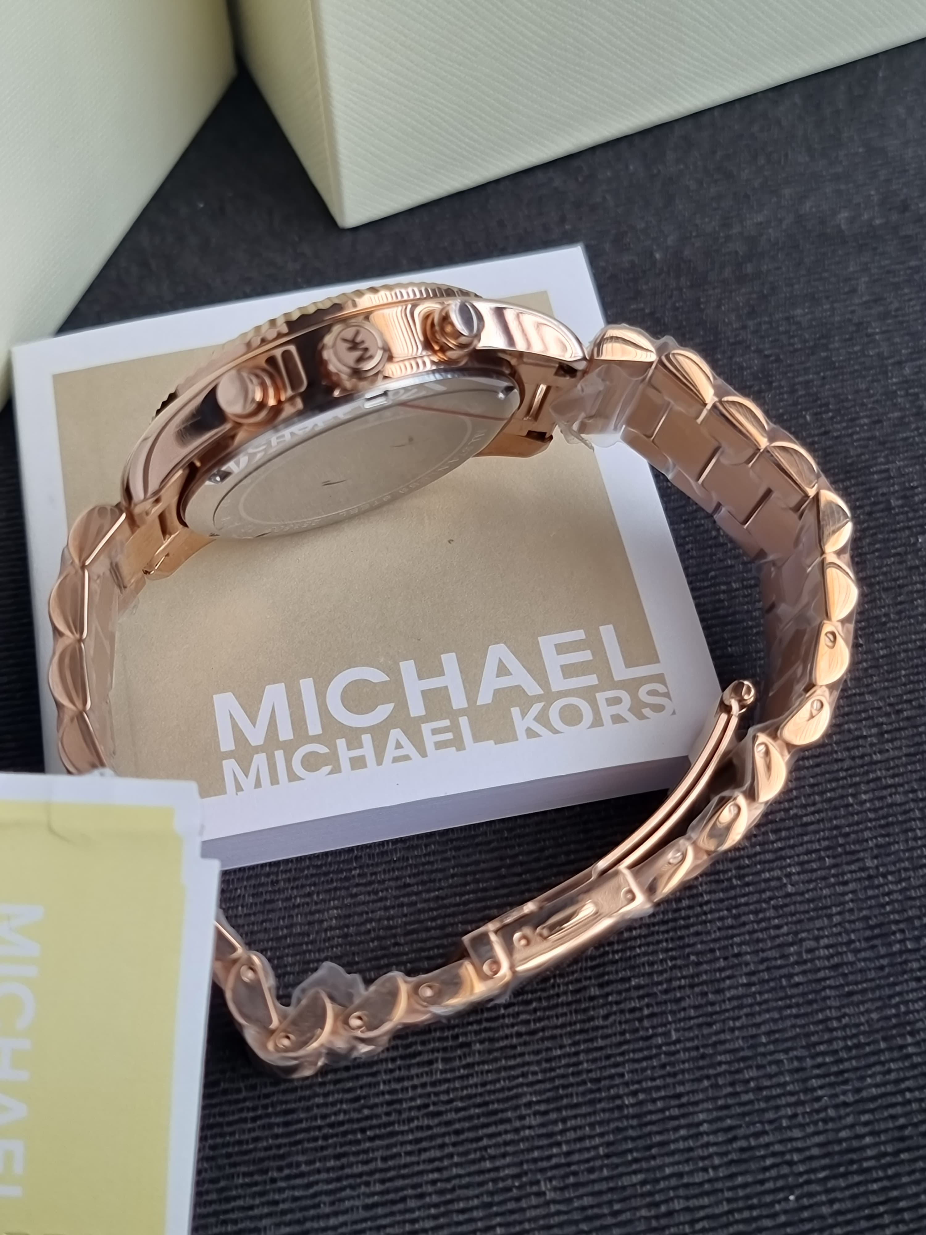 Lexington Rose Gold-Tone Watch MK7217