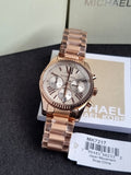 Lexington Rose Gold-Tone Watch MK7217