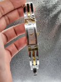 Skagen Rectangular White Dial Quartz Watch