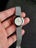 Skagen 107SSS1 Ladies Watch  Crystal Stainless Steel Mesh Band Denmark