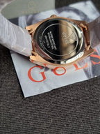 Guess Women’s Quartz Rose Gold Stainless Steel White Dial 36mm Watch GW0308L3