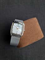 Skagen Ladies Watch 819SSGS Rectangle Quartz Watch