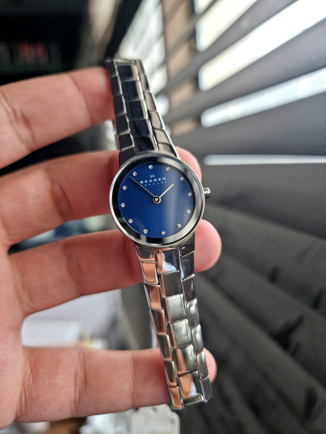 Skagen SKW2180 Women's Silver Stainless Steel Analog Dial Quartz Watch Main Image