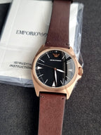 EMPORIO ARMANI Quartz Black Dial Men's Watch Ar11258