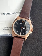 EMPORIO ARMANI Quartz Black Dial Men's Watch Ar11258