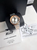 Tissot Women’s Quartz Swiss Made Stainless Steel Silver Dial 30mm Watch T122.210.22.033.01