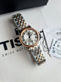 Tissot Women’s Quartz Swiss Made Stainless Steel Silver Dial 30mm Watch T122.210.22.033.01