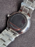 Skagen Women's 572SSGX Denmark Silver Tone Crystal Accent Watch