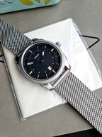 Fossil Machine Black/Steel Ø42 mm Fs5883