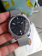 Fossil Machine Black/Steel Ø42 mm Fs5883