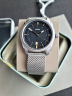 Fossil Machine Black/Steel Ø42 mm Fs5883