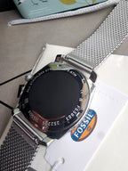 Fossil Machine Black/Steel Ø42 mm Fs5883