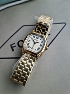 Fossil Harlow Three-Hand Gold-Tone Stainless Steel Watch ES5361