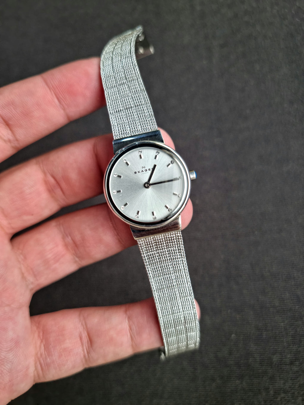 Skagen Ladies Watch 26mm Dial Analog Silver Dial Quartz Watch