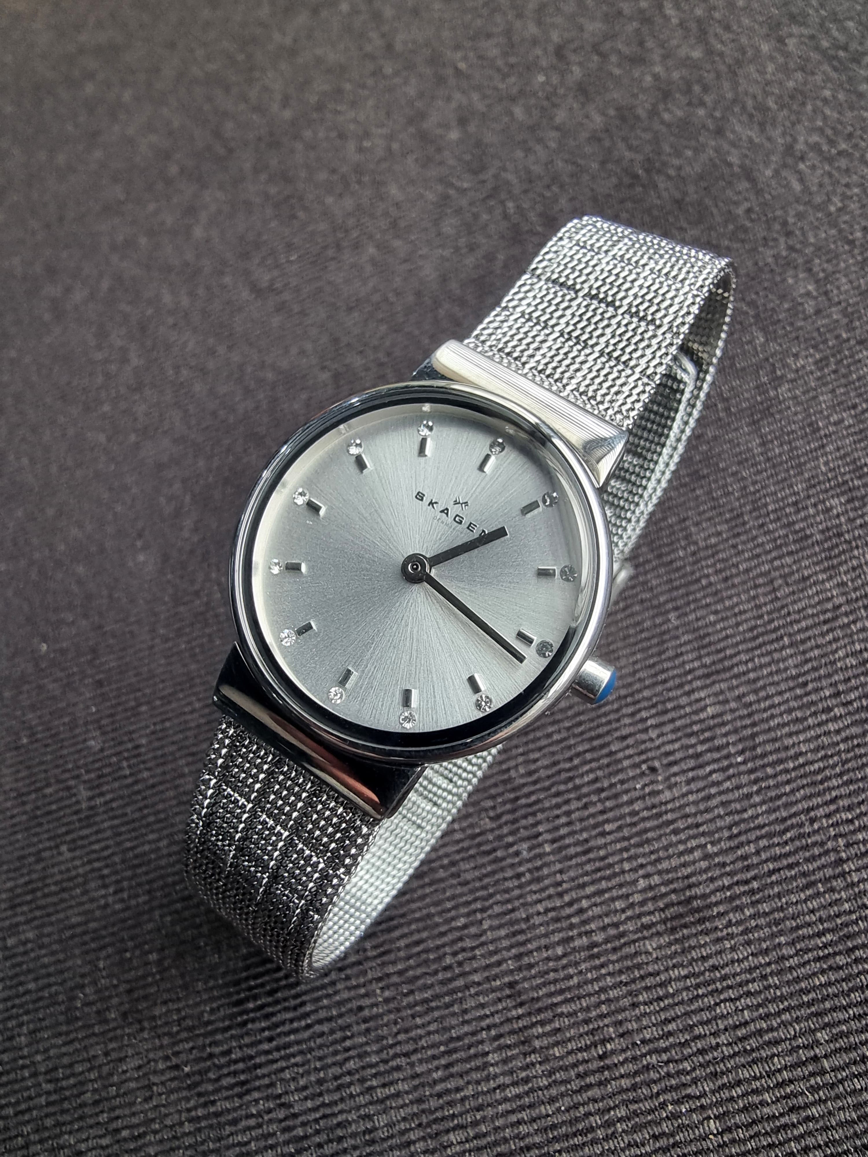 Skagen Ladies Watch 26mm Dial Analog Silver Dial Quartz Watch