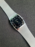 Skagen 380SSSB Ladies Watch Black Dial Quartz