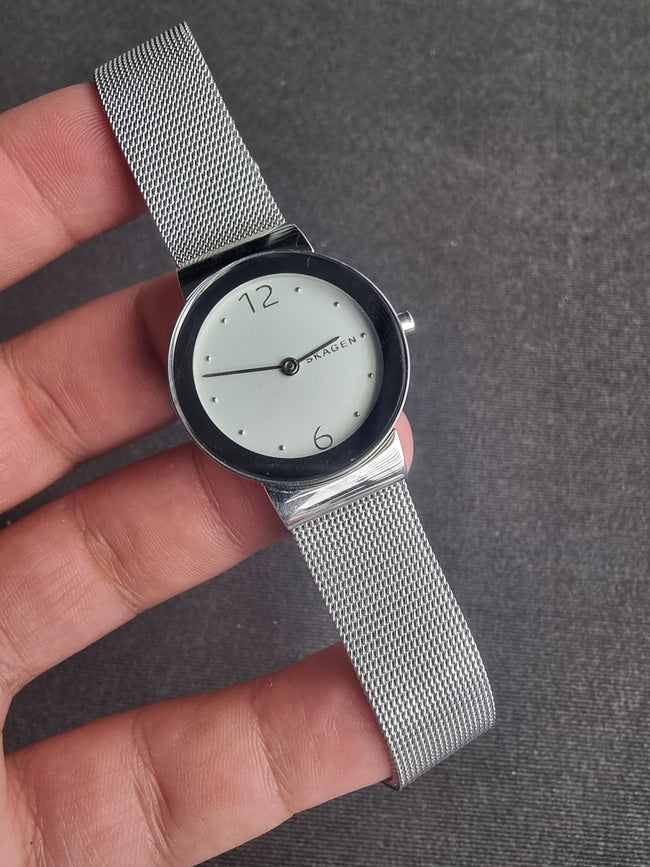 Skagen SKW2375  White Dial Stainless Steel Ladies Watch Main Image