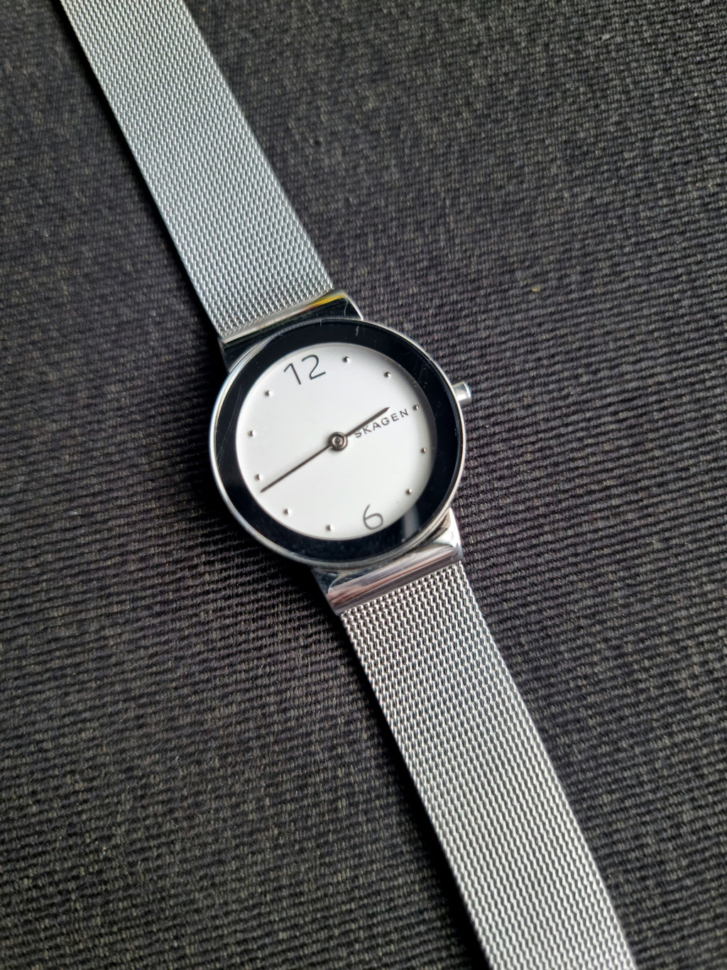 Skagen SKW2375  White Dial Stainless Steel Ladies Watch