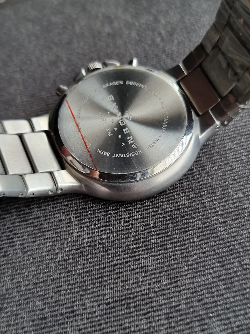 Skagen Denmark Fashion Brand Titanium Casing Quartz Watch hrh489ltsm