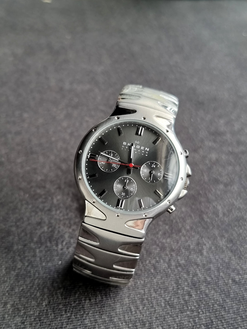 Skagen Denmark Fashion Brand Titanium Casing Quartz Watch hrh489ltsm