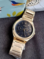 Fossil Evanston Multifunction Gold-Tone Stainless Steel Watch Bq2611