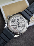 Michael Kors Maritime Three-Hand Date Black Silicone Watch mk9167