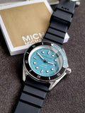 Michael Kors Maritime Three-Hand Date Black Silicone Watch mk9167